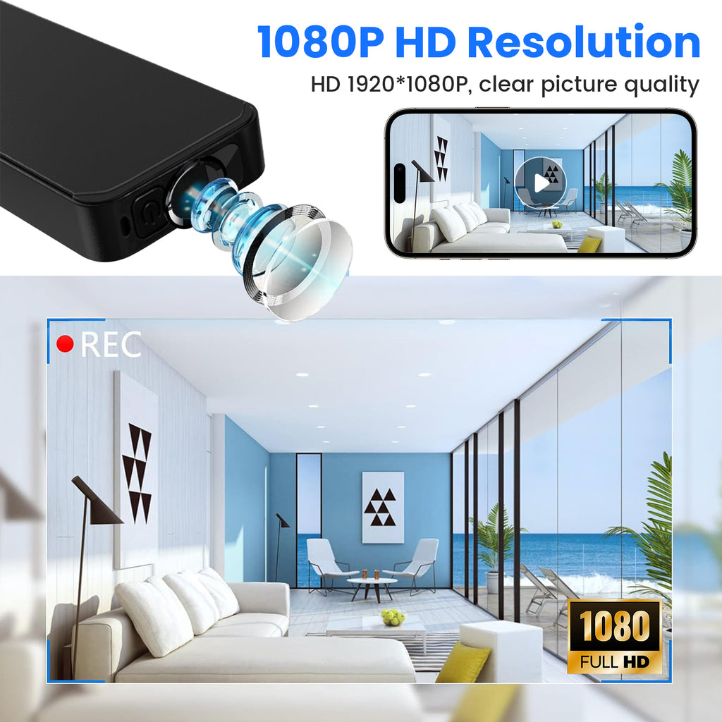 USB Flash Drive Camera with 64GB MicroSD Card - Myhiddeneyes