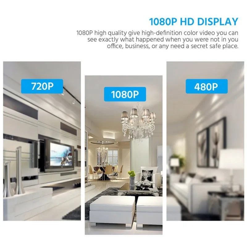 HD 1080P Wall Plug Socket Camera Wifi Home Security Surveillance Video Audio Recording - Myhiddeneyes