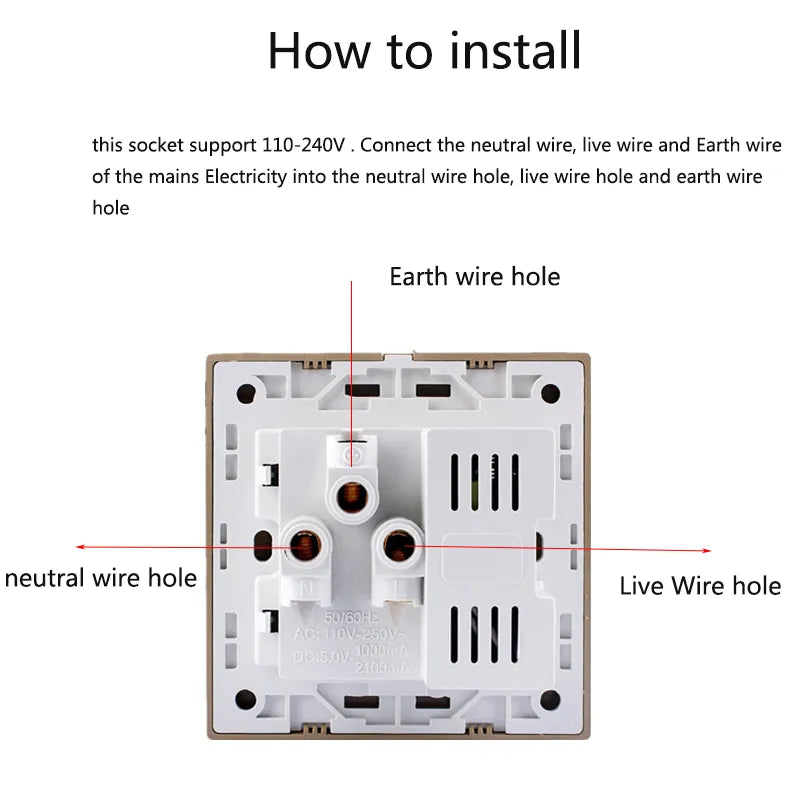 HD 1080P Wall Plug Socket Camera Wifi Home Security Surveillance Video Audio Recording - Myhiddeneyes