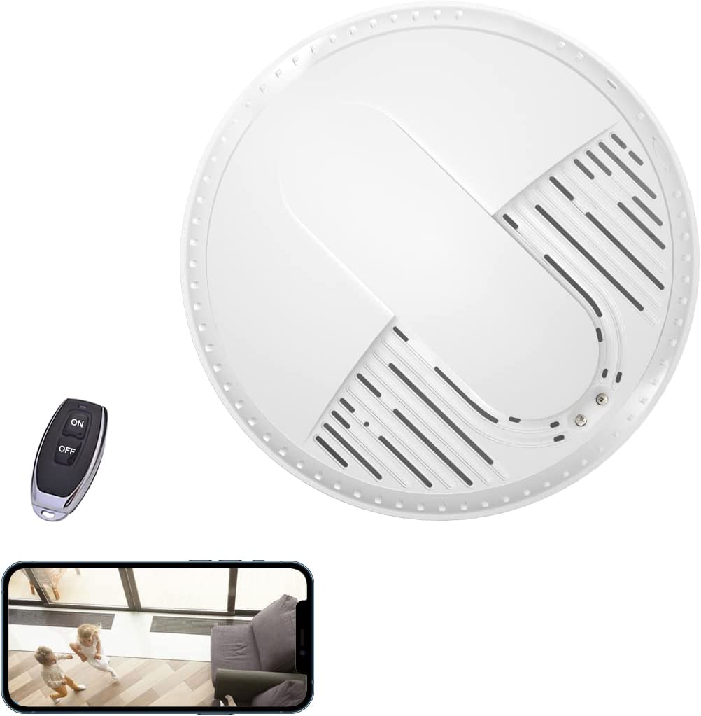 Smoke Detector with hidden camera