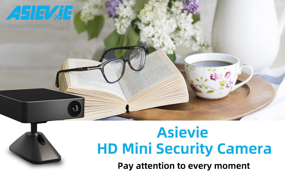 LIZVIE Wireless Small Home Camera with Motion Detection, Wireless APP Real Time View-M2 - Myhiddeneyes