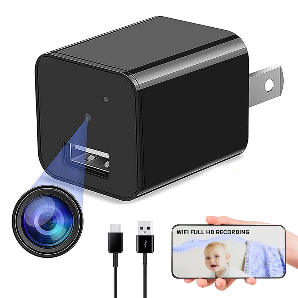 Wireless WiFi Camera with Remote View | | USB CHARGER Security Camera - Myhiddeneyes